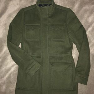 Wool “pea” coat type jacket